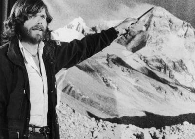 Reinhold Messner al Boss del weekend: “L’alpinismo è cultura, è rispetto per la montagna”