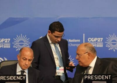 COP27 – DAY 8, l’Egitto sprona le parti: “Siamo al giro di boa: ora alle discussioni tecniche devono seguire impegni politici”