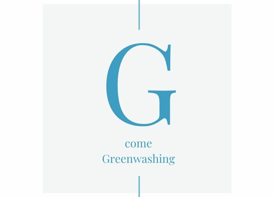 G come Greenwashing