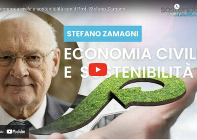 Sostenabitaly – Economia civile e sostenibilità – Live con Stefano Zamagni