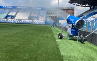 Innovazione e tecnologia a servizio dello sport arrivano le ventole climatiche  che proteggono i campi da calcioC
